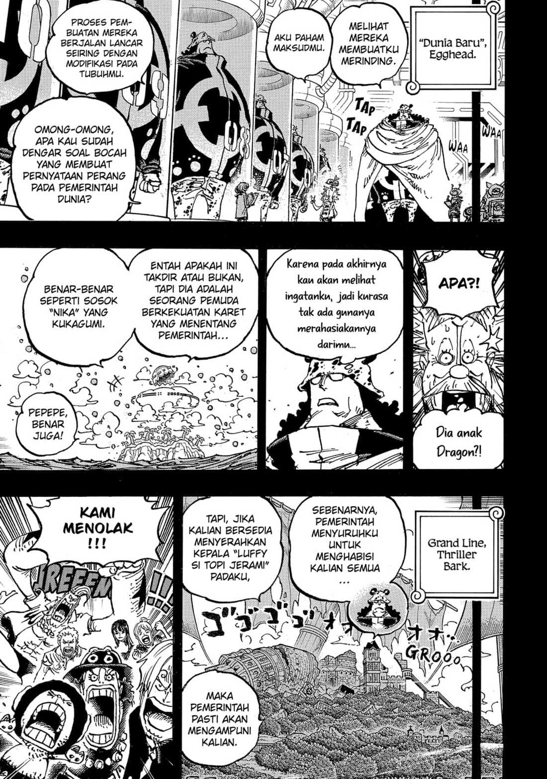 Baca manga komik One Piece Berwarna Bahasa Indonesia HD Chapter 1102